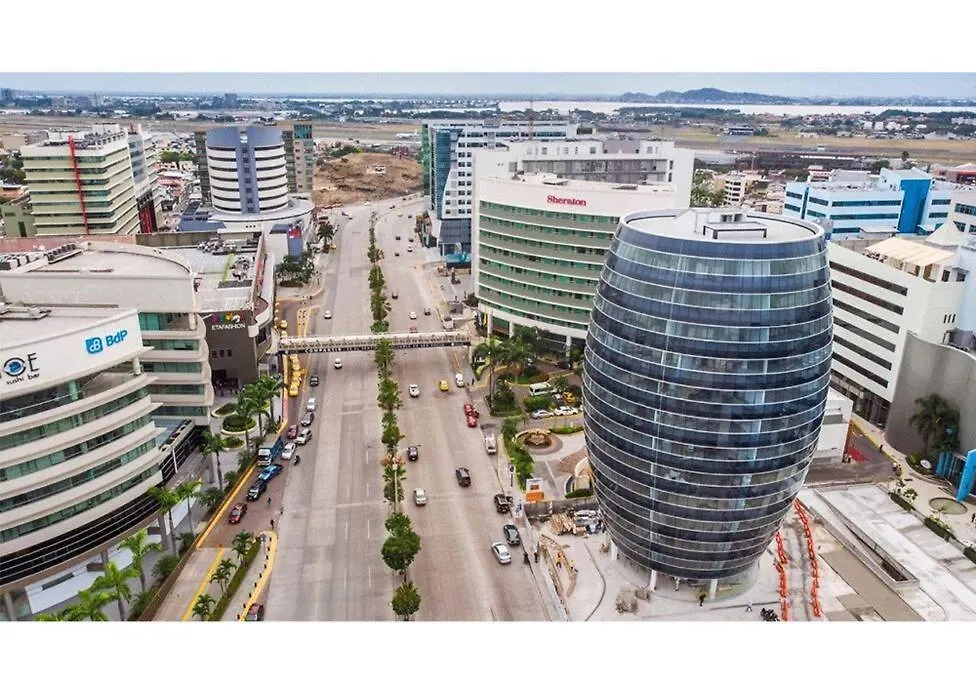 Ecuabook Suite Familiar 810 Frente Mall Del Sol 瓜亚基尔 公寓