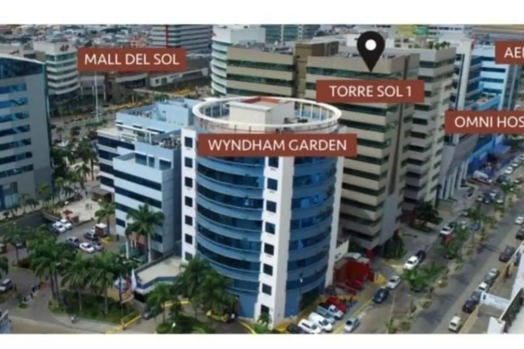 公寓 Ecuabook Suite Familiar 810 Frente Mall Del Sol 瓜亚基尔 厄瓜多尔
